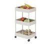 Narrow Slim Kitchen Storage Trolley Fruit Vegetable Gap Rack Basket Shelf Cart