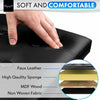 Folding Storage Ottoman Box Footstool Faux Leather Storage Box with Lid Toy Gift