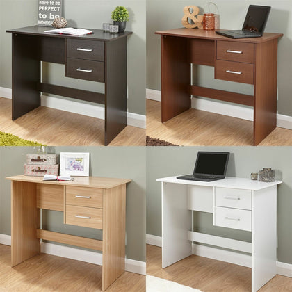PANAMA 2 DRAWER DESK DRESSING TABLE HOME COMPUTER OFFICE STUDY DESK