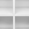 Bookcase Display Storage Drawers Cupboard Cabinet Storage Shelving 50x29.5x120cm