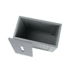 Wooden gray Crisp Finish Small Toilet Cleaning Product Storage Tidy Box Unit