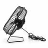 6" Protable Mini USB Desk Fan Small Personal Cooler USB Powered Metal Office Fan