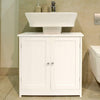 Bathroom Sink Cabinet Under Basin Vanity Unit Cupboard Storage Furniture White
