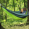 Double Person Parachute Nylon Hammock Outdoor Travel Camping Swing Hanging Bed