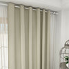 Thick Thermal Blackout Curtain Pencil Pleat Eyelet Ring Top Pair Curtains Panel