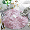 Circle Round Shaggy Fluffy Rugs Living room Bedroom Carpet Floor Fluffy Mat Soft