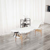 Mondeer 2/3 Folding Portable Lightweight Massage Table Salon Beauty Tattoo Couch