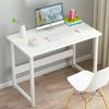 White Small Compact Computer Desk PC Table Workstation Home Office Study Writing