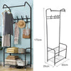 Clothes Rail Garment Rack Hanging Display Stand Coat Hat Shoe Storage Hook Shelf