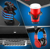 Dripex Gaming Desk Computer PC Laptop Table Ergonomic Headphone Hook Cup Holder