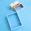 High Density Board Floating Wall Shelf Shelves Colorful Display Storage Unit