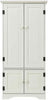 Vintage Kitchen Pantry Larder White Cabinet Cupboard Storage Unit Shelves Wooden