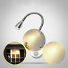 Wall Mount Reading Light Flexible Gooseneck 3W LED Sconce Lamp Bedroom Decor UK