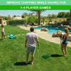 Golf Cornhole Game Set Pop Up Golf Chipping Net for Golf Swing Practice Mat UK