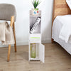 Wooden Bathroom Shelf Cabinet Cupboard White Bedroom Storage Unit Free Standing