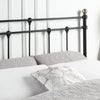 BAYFORD TRADITIONAL METAL BED FRAME - BLACK-BRASS-WHITE - SINGLE TO KING SIZE