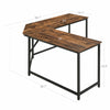 Computer Desk L-Shaped Gaming Office Workstation Corner Study Writing Table PC