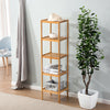 3/4/5 Tier Bookcase Shelving Unit Wood Bookshelf Free Standing Storage Display