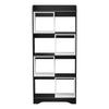 4 Tier Home Office Bookcase Storage Display Unit Shelving/Cabinet Movable Cube;