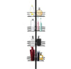Non-Rust Bathroom Telescopic Corner Shelf Storage 4 Tier Shower Caddy Organiser