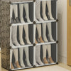 12 Tier Shoe Rack Storage Shelf Display Stand Organiser Unit Cabinet Drawer Cube