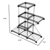DIY Multi Tier Iron Flower Rack Plant Pot Stand Shelves Bonsai Display
