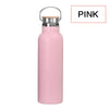 Stainless Steel Water Bottle Double Wall Insulated Vacuum Gym Metal Flask Sports