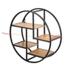 Floating Vintage Wall Shelves Retro Wood Shelf Storage Display Shelving Rack