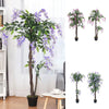 Large Artificial Wisteria Flower Tree House Plant Outdoor Home Office Decoration