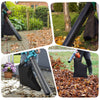 Black Garden Leaf Blower Bag Shredder Collection Sack Vacuum Storage Replacement