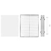 VEVOR Pull Out Cabinet Under Sink Organizer 14 x 21 Inch Wire Drawer Basket