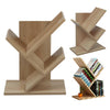Tree Desktop Bookshelf Desk Bookcase Display Book Rack 3 Tier Organizer Storage