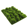 Artificial Plant Wall Fence Panel Foliage Hedge Reindeer Moss Mat Greene