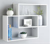 WHITE Lokken Multi Compartment Display Wall Floating Shelf Wall Decor For Home