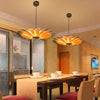 2X Industrial Wooden Dining Room Ceiling Lamp Living Room Pendant Light Xmas Dec