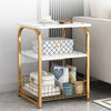 3Tier Sofa Side End Tea Coffee Table Shelf Console Tray Storage Rack Living Room
