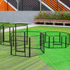 Pet Dog Pen 6 Panel Foldable Puppy Rabbit Playpen Run Crate Cage Enclosure Fence