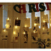 Photo Peg Clip Fairy String Lights Wedding Birthday Hanging photograph Decor