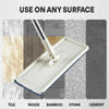 360° Flat Floor Mop And Bucket Set Microfiber 2 Mop Heads Dry Cleaner Cleaning