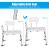 Bath Chair Padded Tub Shower Stool Disability Safety Seat Height Adjustable