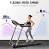 Folding Treadmill Indoor Electric Runing Walking Home Gym Machine w/ LCD Display