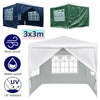 Heavy Duty 3X3M Garden Marquee Outdoor Tent Strong Waterproof Shading Gazebo