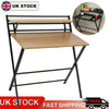Folding Computer Desk Corner Wood Laptop PC Home Office Study Table Workstation