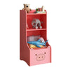 Childrens Book Shelf Kids Bedroom/Play room Storage Bookcase Rack Tidy