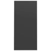 Grey Small Computer Desk Modern Office Workstation PC Laptop Table Shelves Shelf