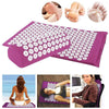 Acupressure Mat Massage Pillow Pain Stress Relief Therapy Shaki Sit Lying Mats