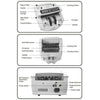 Bank Note Counter Money Counter machine Fast Count Banknote Pound Cash Currency