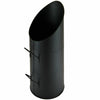 Coal Hod Tall Black Fireside Fire Fuel Scuttle Bucket Storage Carrier Accessory