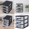 Makeup Storage Box Cosmetic Stationery Drawer PP Desktop Table Organiser Holder