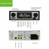Bluetooth Retro Car Radio MP3 Player Stereo USB AUX Classic Car Stereo Audio NEW